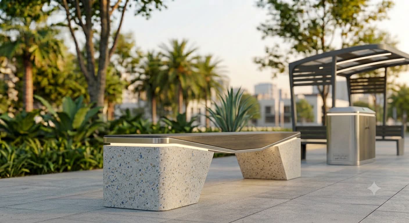 نیمکت سنگ مصنوعی