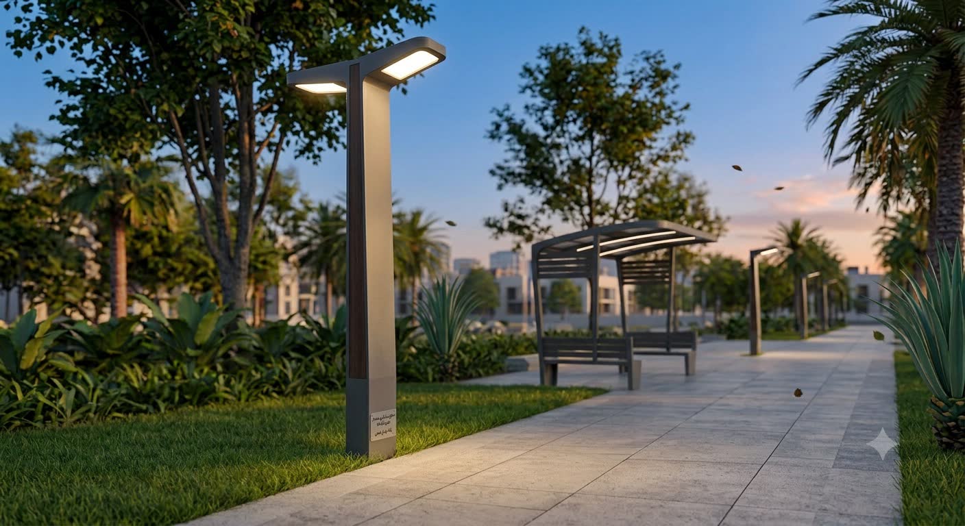 پایه چراغ پارکی